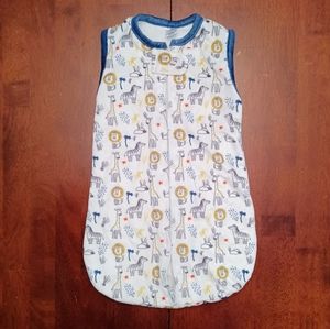 Zoo Animal Sleep Sack Size 0-3 Months